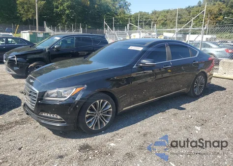2017 Genesis G80 Base из США, поврежденный, VIN KMHGN4JE9HU177051